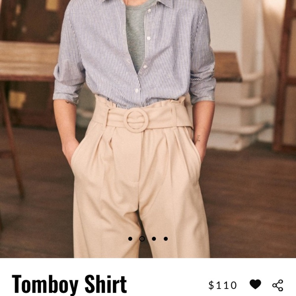 Sézane Tomboy shirt